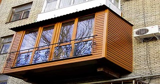 Внешняя отделка балкона Ржев цена от 1040 руб. м/2.