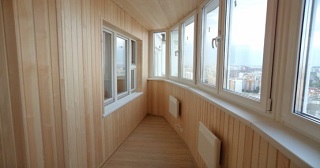 Отделка, остекление, утепление балконов в Ржеве от 208 руб. м/2.